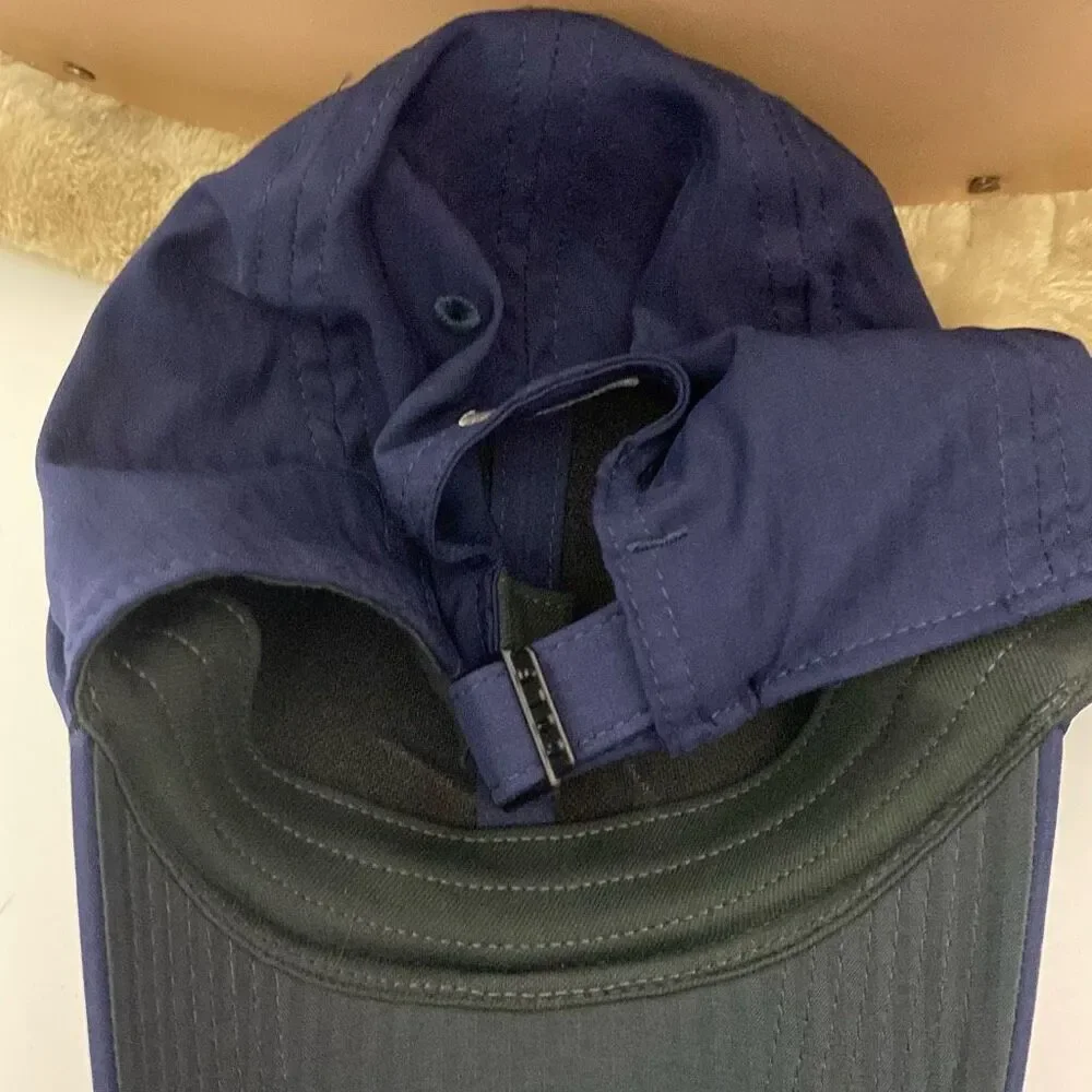 Nike‎ Legacy91 Dri-FIT Hat Navy Blue Adjustable Golf Performance Cap Swoosh